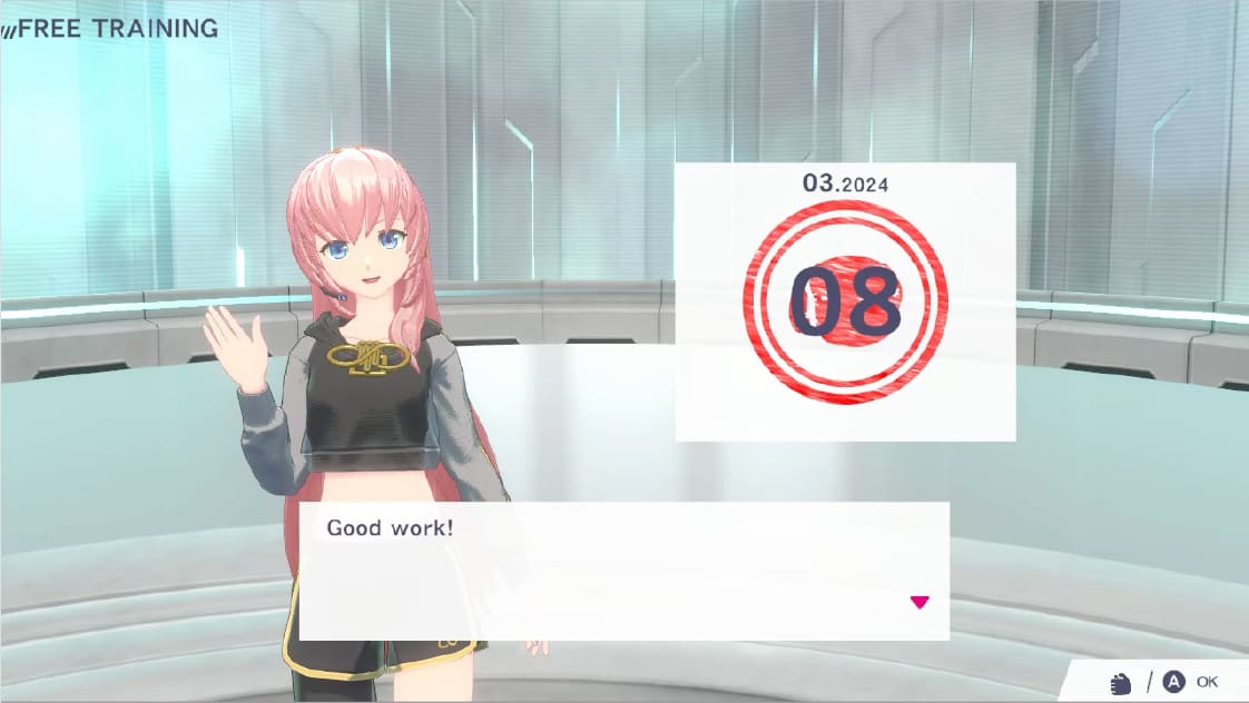 Work out with Miku using classic Fitness Boxing controls in "Exercise with Miku"!