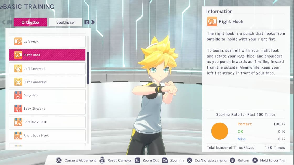 Work out with Miku using classic Fitness Boxing controls in "Exercise with Miku"!
