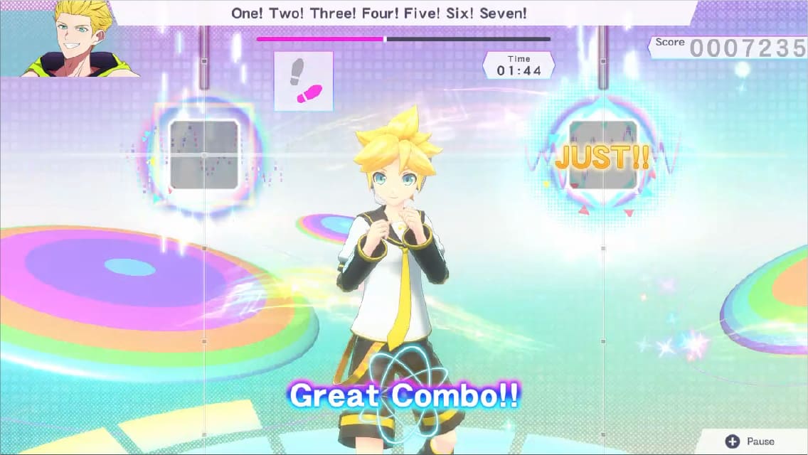 Work out with Miku using classic Fitness Boxing controls in "Exercise with Miku"!